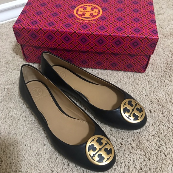 Tory Burch Shoes - Tory Burch Ballet Flat 🥿 - Dark Navy Size 5.5